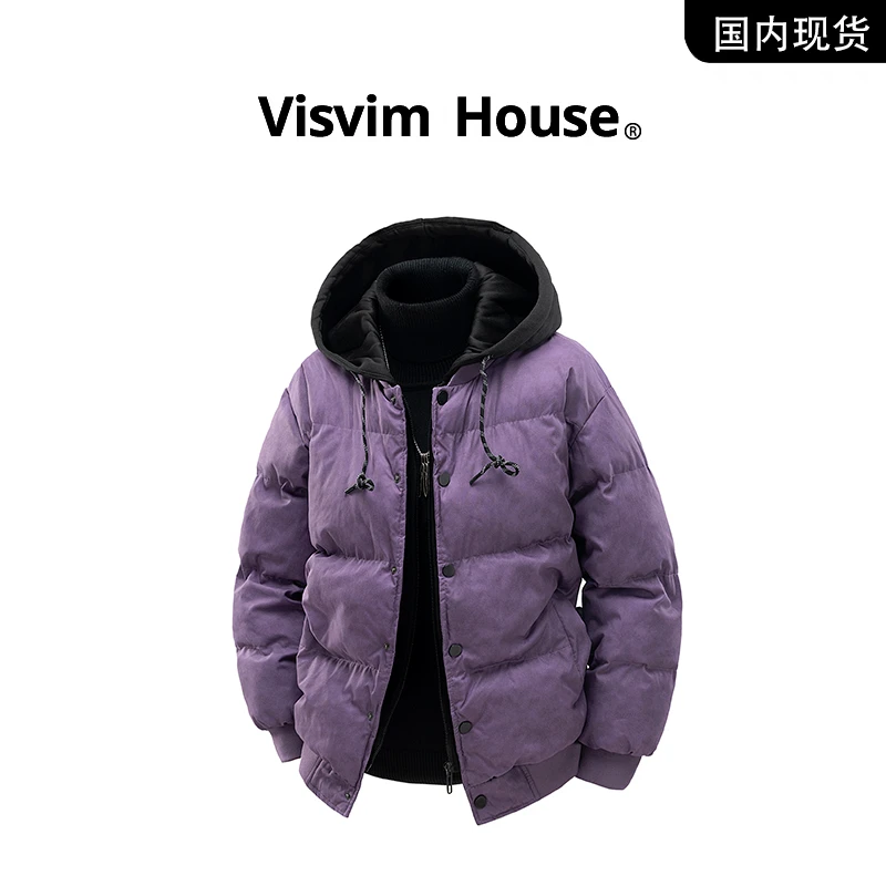 【品牌现货撤柜清仓】VISVIM WINGS冬季新款保暖假两件棉衣外套男士