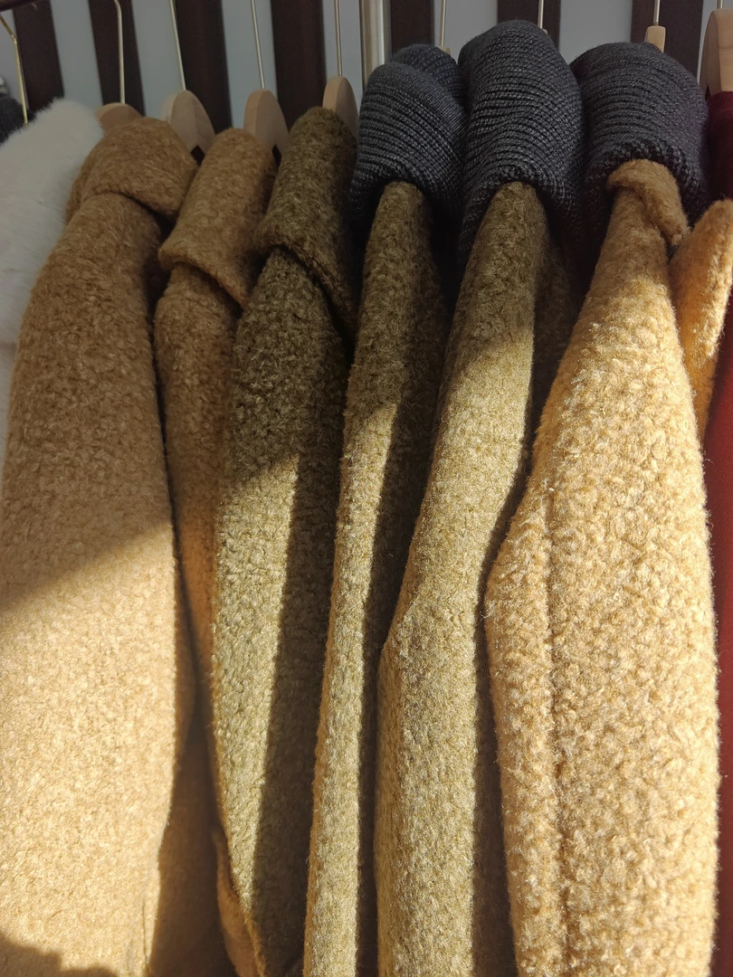 法式高端中长款双面毛呢大衣通勤外套