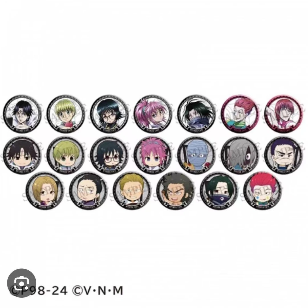 【全职猎人】 新绘tv场面写/JS10周年限定吧唧 日谷国现 动漫周边