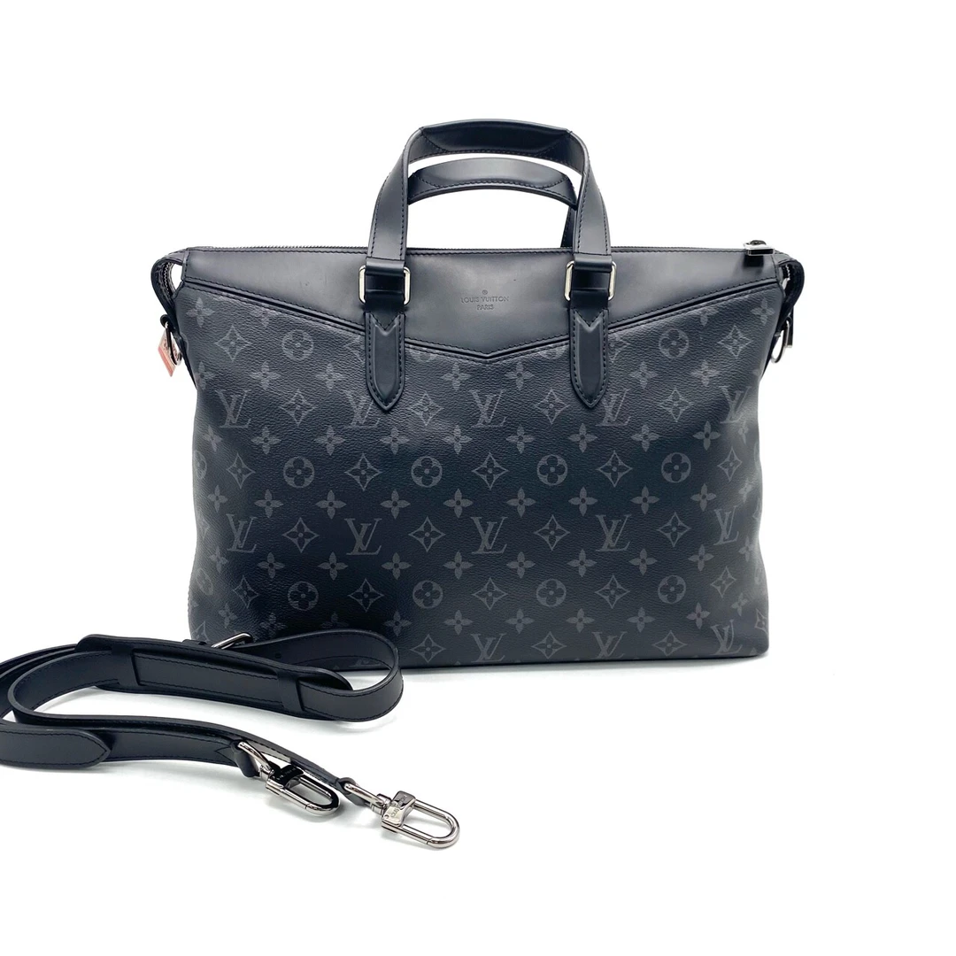 95新 LouisVuitton/路易威登 黑老花传奇公文包 尺寸39/28