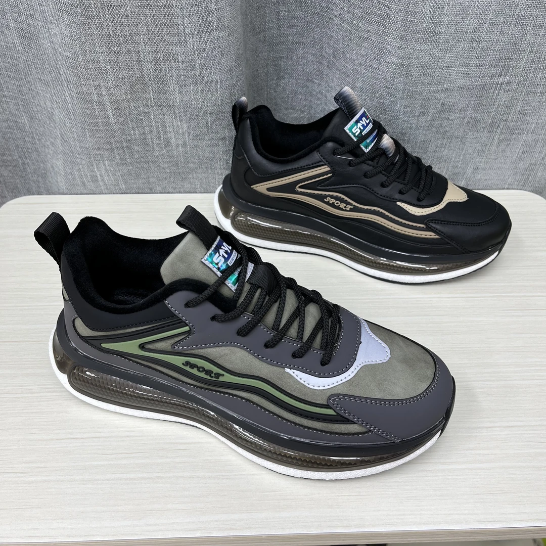 24155男士防水加绒休闲运动棉鞋