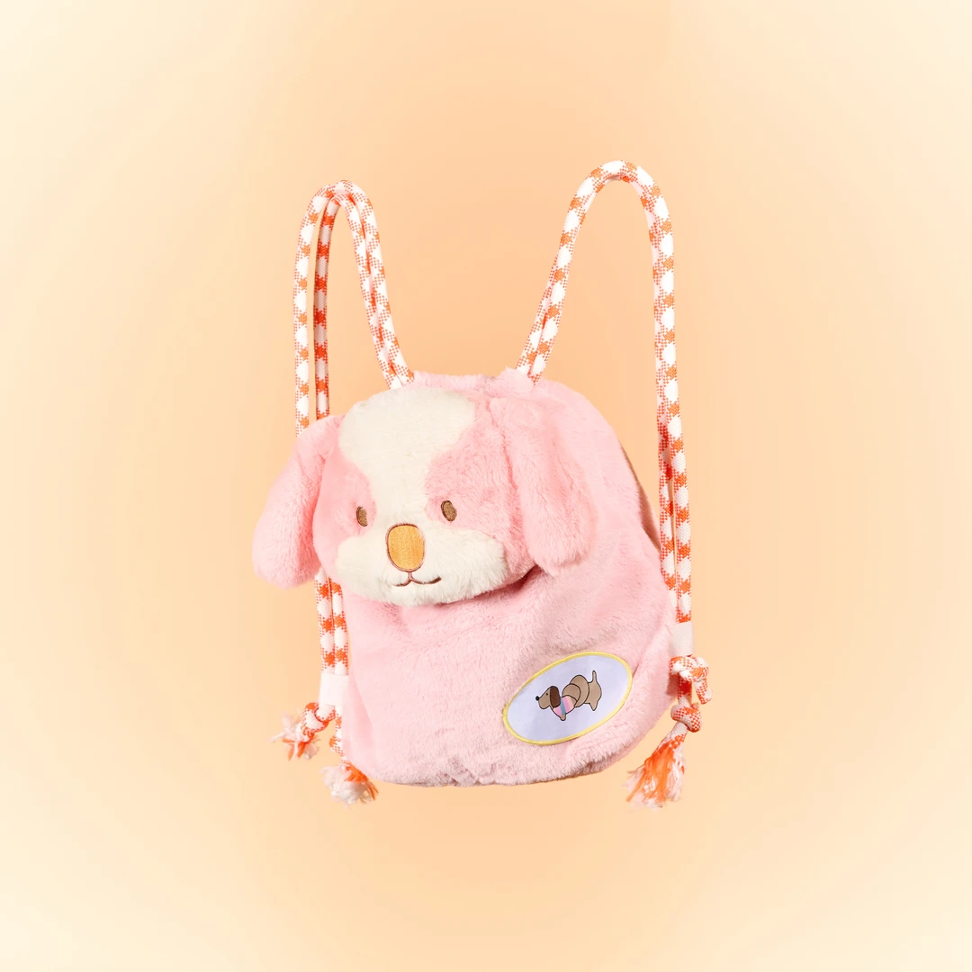 OhTODOG 【默认微瑕】毛绒斜挎包可爱卡通单肩手提小方包