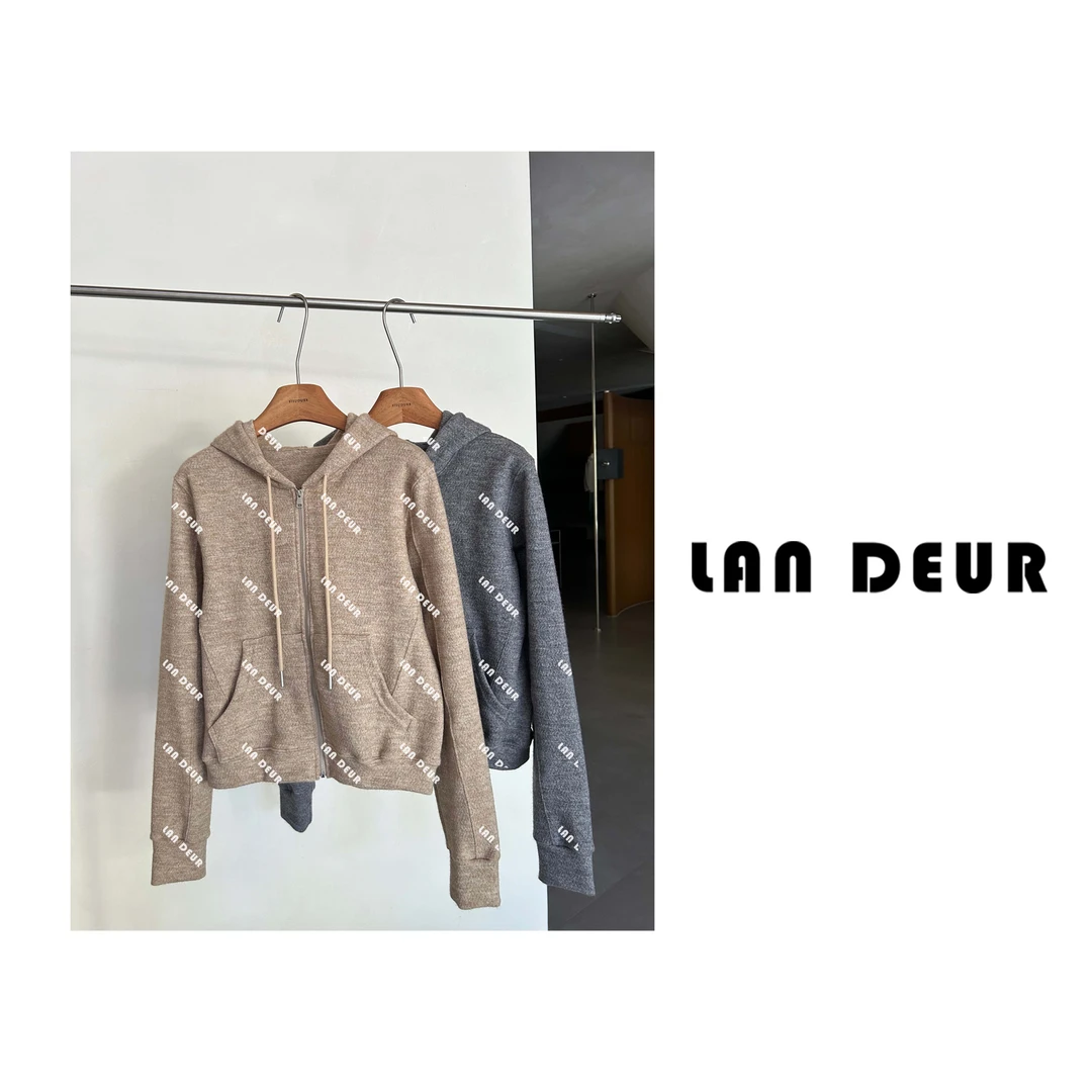 JIUJIU【半岛铁盒】休闲百搭连帽双色短外套0721-20233