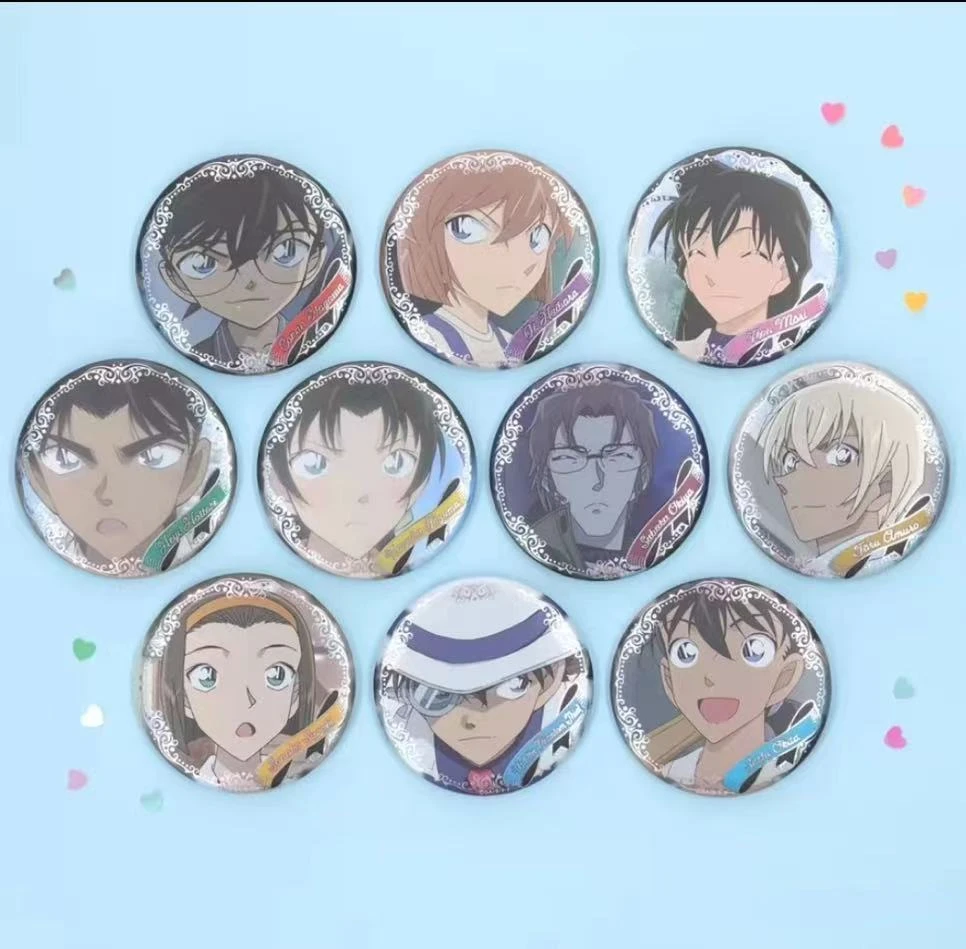 (梵）日谷 名侦探柯南  浮雕吧唧系列  盲盒收藏卡牌（直播间代拆）