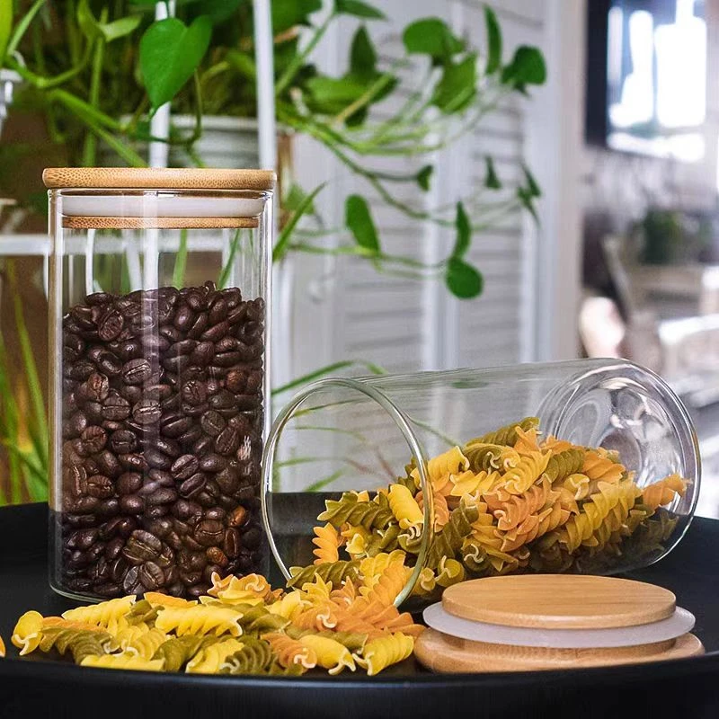 玻璃瓶密封瓶茶叶罐展示罐食品级五谷杂粮储物罐透明瓶子厨房收纳