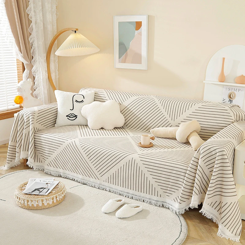 通用型沙发毯全盖垫防猫抓布沙发套罩全包万能套梅斯防滑垫子盖巾