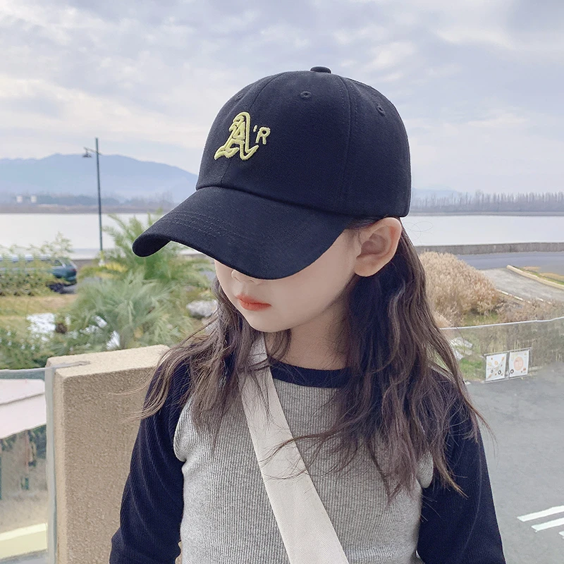 儿童鸭舌帽子春秋2025新款男童女童百搭夏季遮阳韩版宝宝棒球帽潮