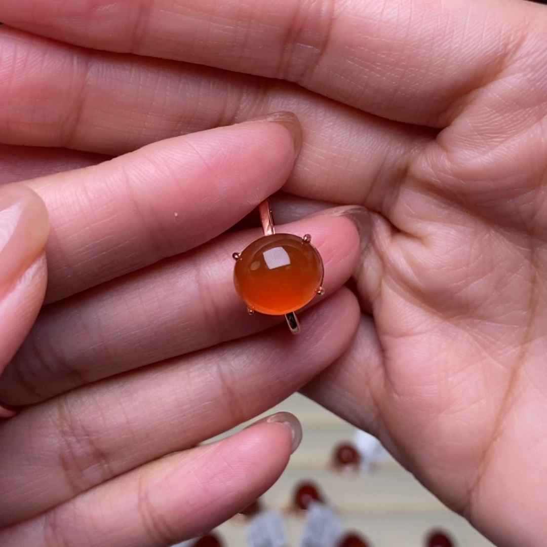 【闪购商品】南红玛瑙戒指未镶嵌