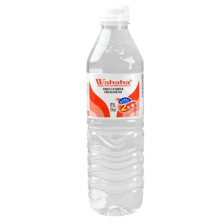 娃哈哈 饮用纯净水 596ml*12瓶/包