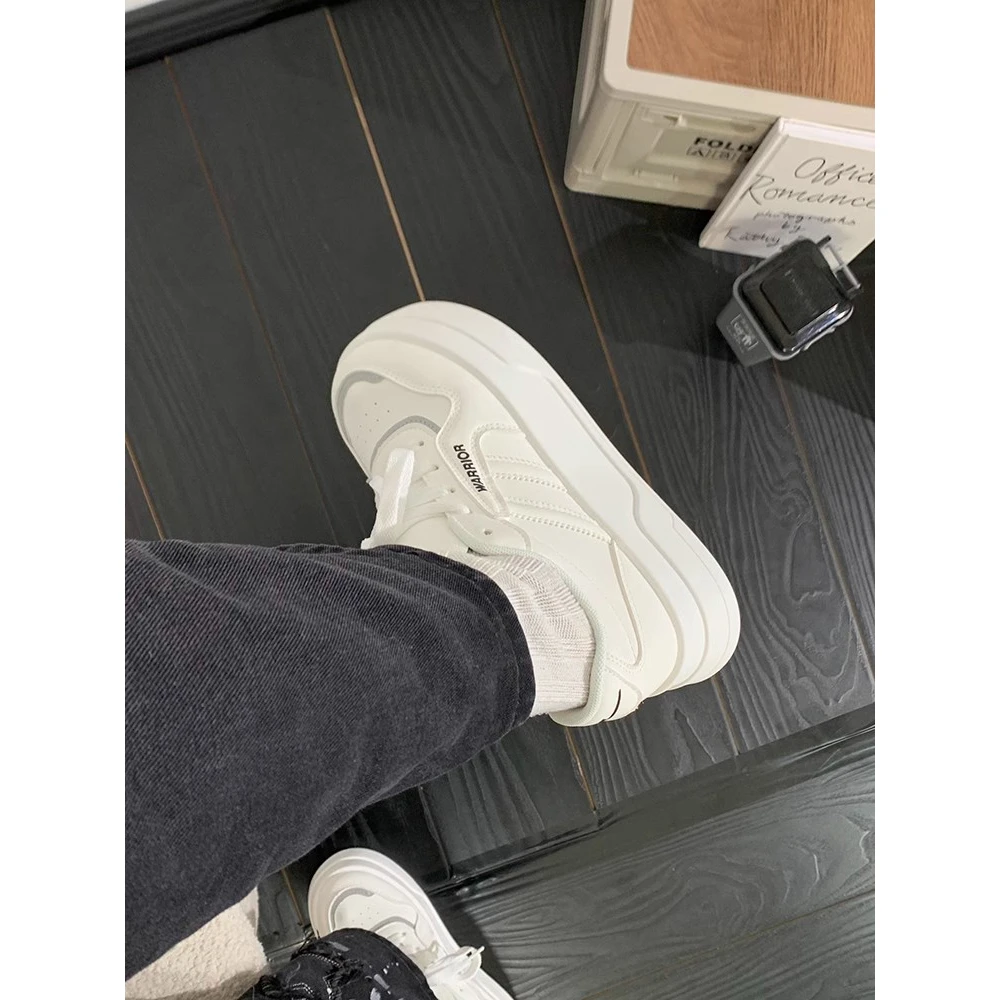 回力小白鞋女2024爆款女鞋秋冬百搭厚底增高新款学生休闲运动板鞋