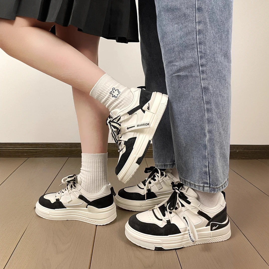 回力女鞋情侣板鞋女学生厚底小众百搭休闲小白鞋休闲鞋女款ins潮