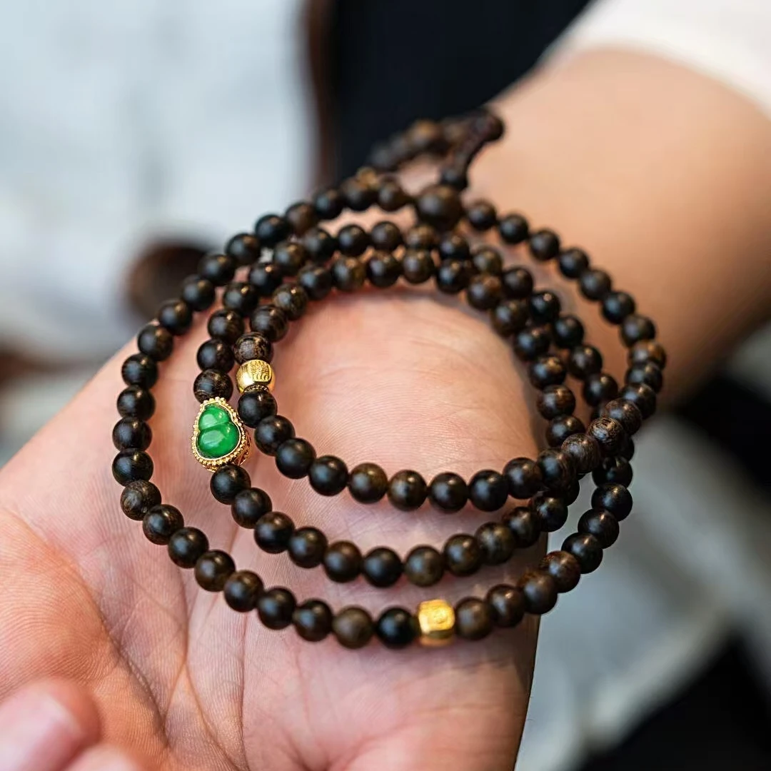 野生越南芽庄棋楠沉水沉香0.8多圈