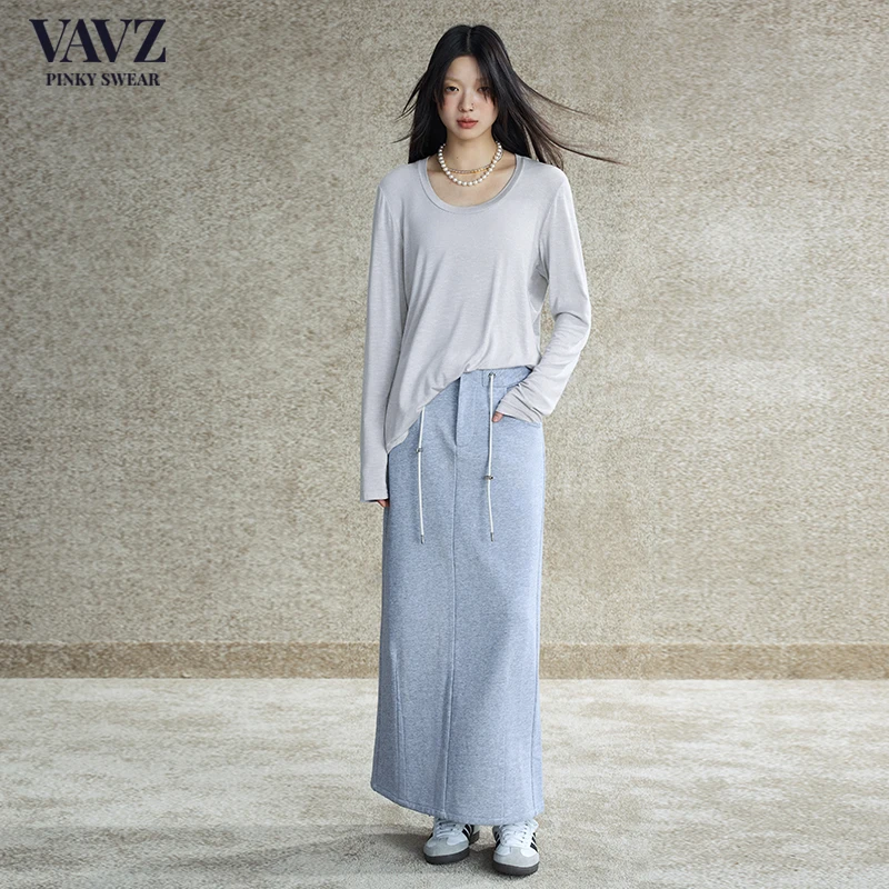 VAVZ圆领长袖打底衫DT3405