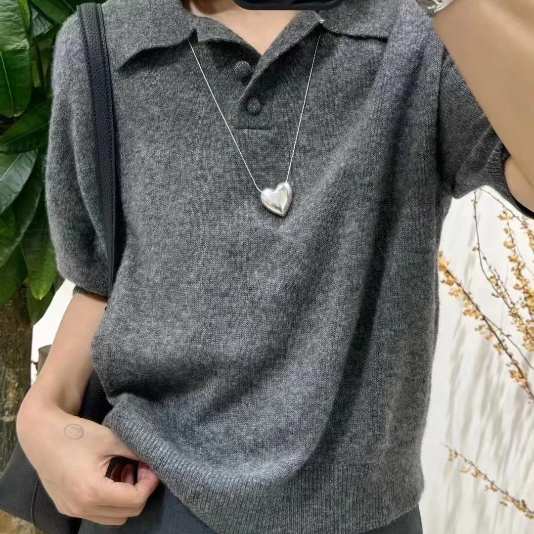 小黑牌休闲polo上衣短袖