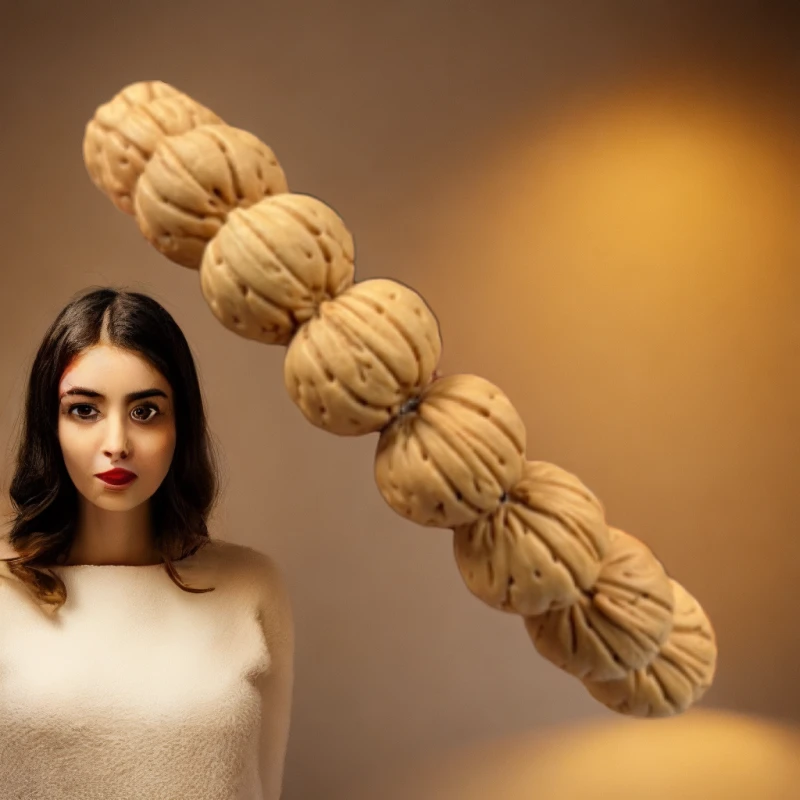 精品肌肉纹树王纽扣手串