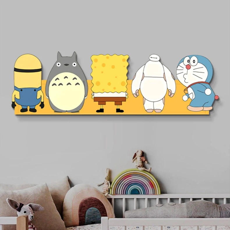 【银河】简约温馨动漫儿童房卧室床头画120*30