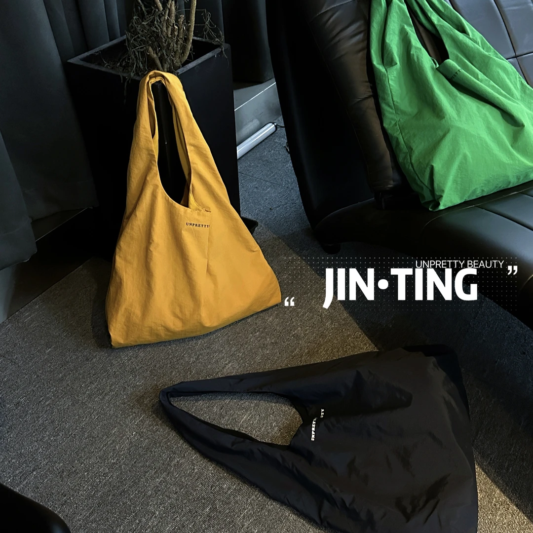 【炸款不退换】简约字母手提托特包大容量单肩背提包包-J24202304