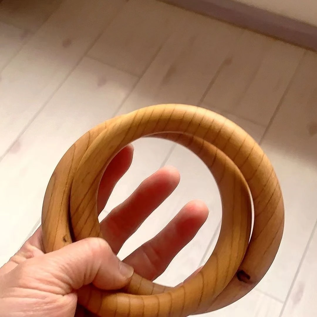 桃木乾坤圈整木雕刻保平安手把件桃木乾坤圈真材质桃木剑真桃木