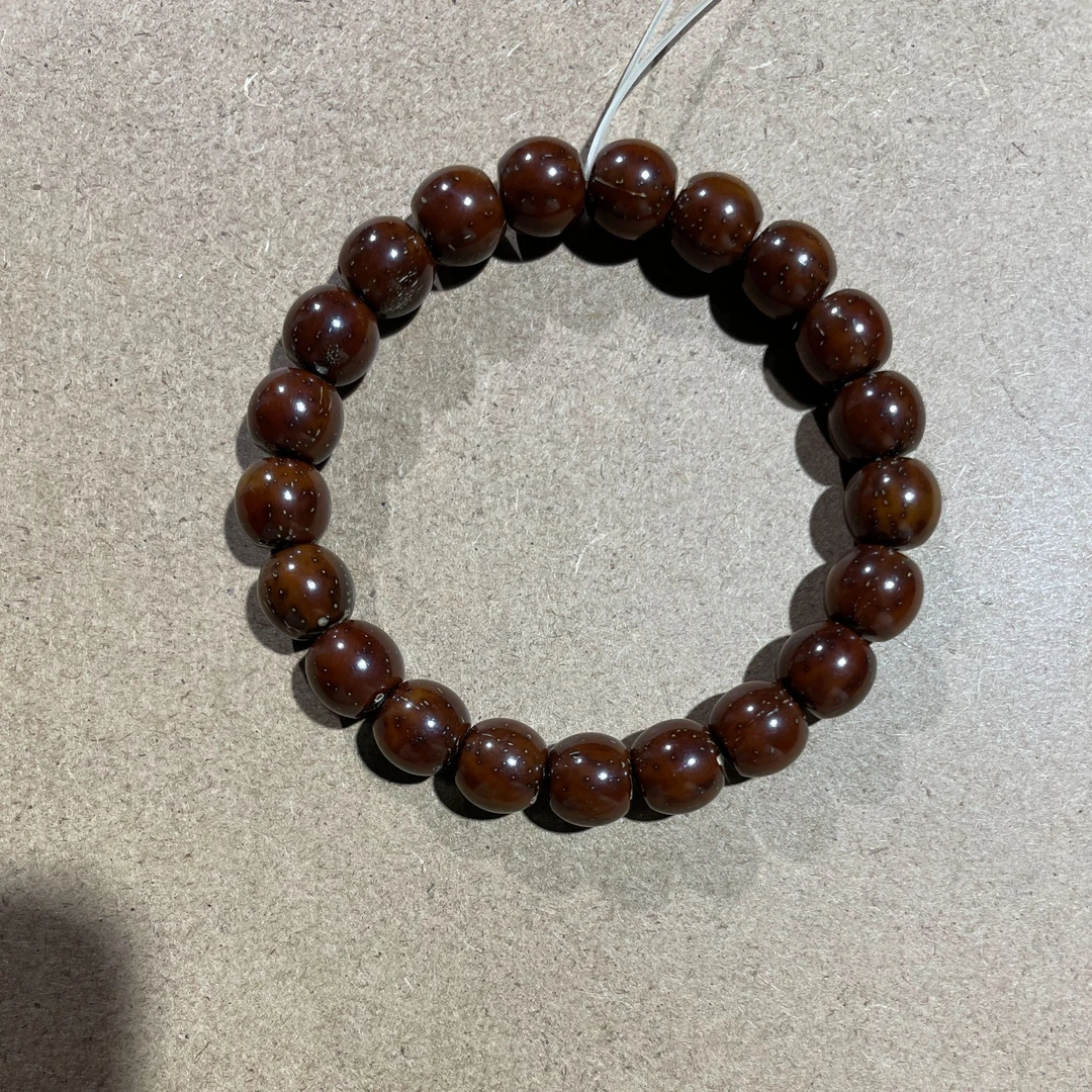 紫金鼠鼓珠红皮单圈浪家文玩