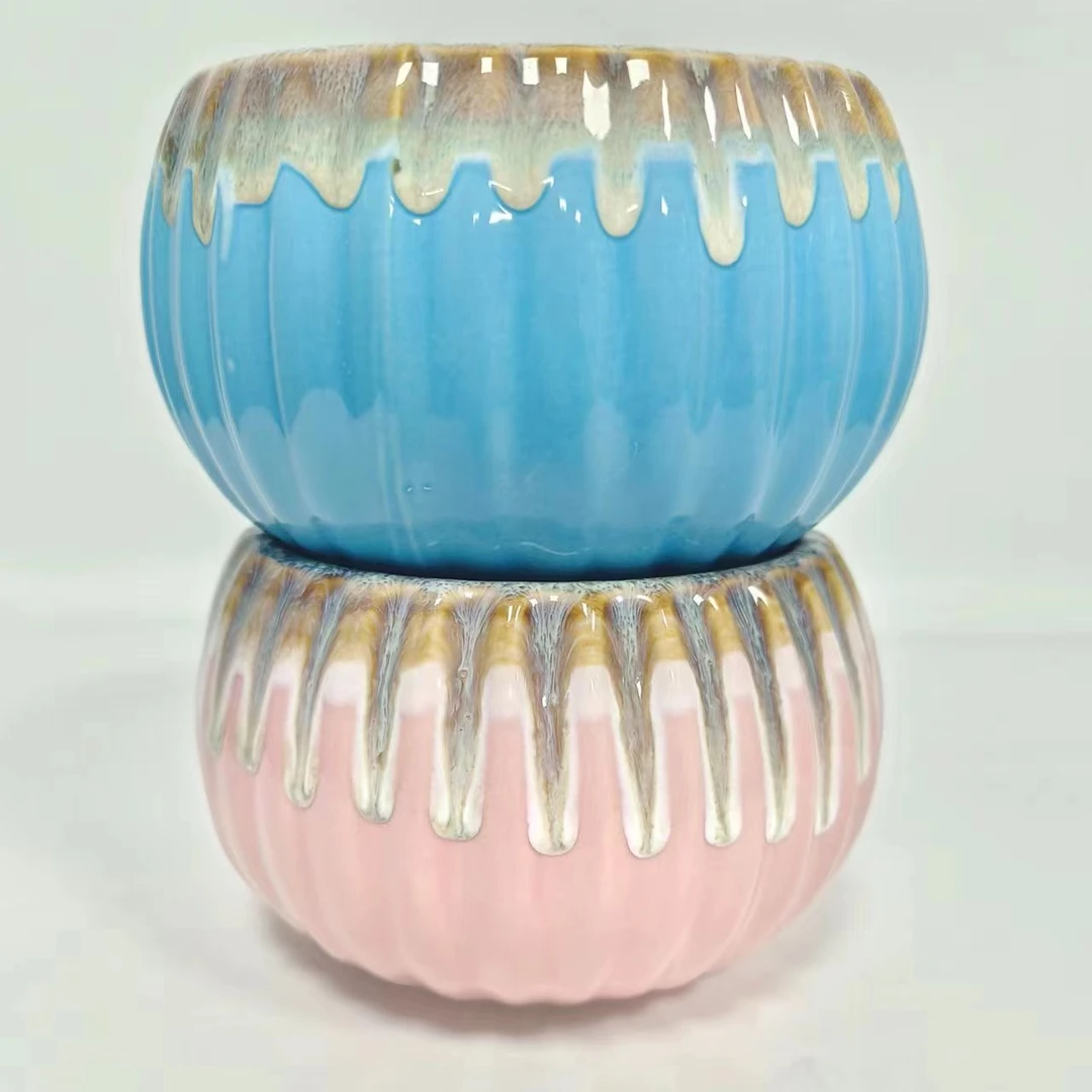 多肉花盆肉肉植物花盆小清新陶瓷花盆客厅阳台家居高颜值创意摆件