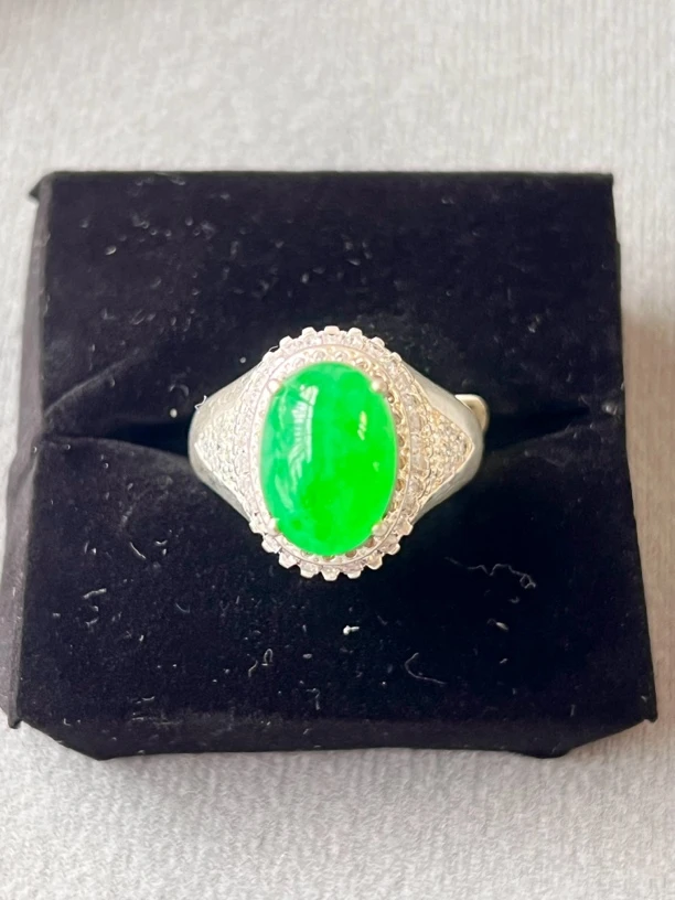 翡翠绿色豪华精美冰绿/7263