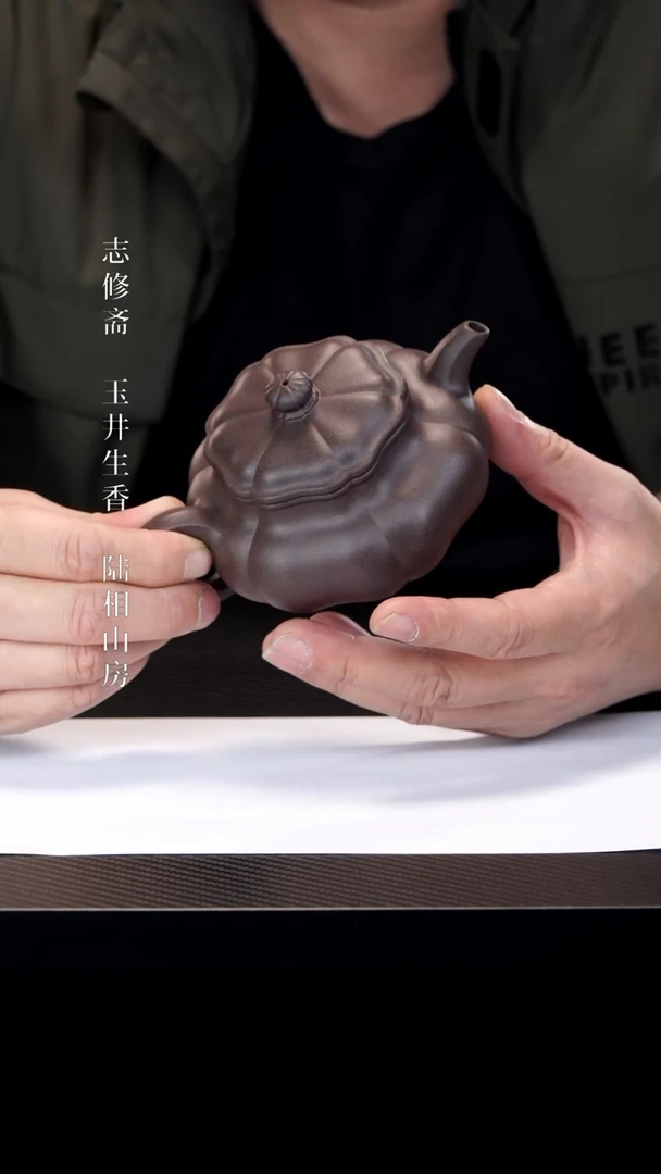 【闪购商品】紫砂茶壶葵仿古