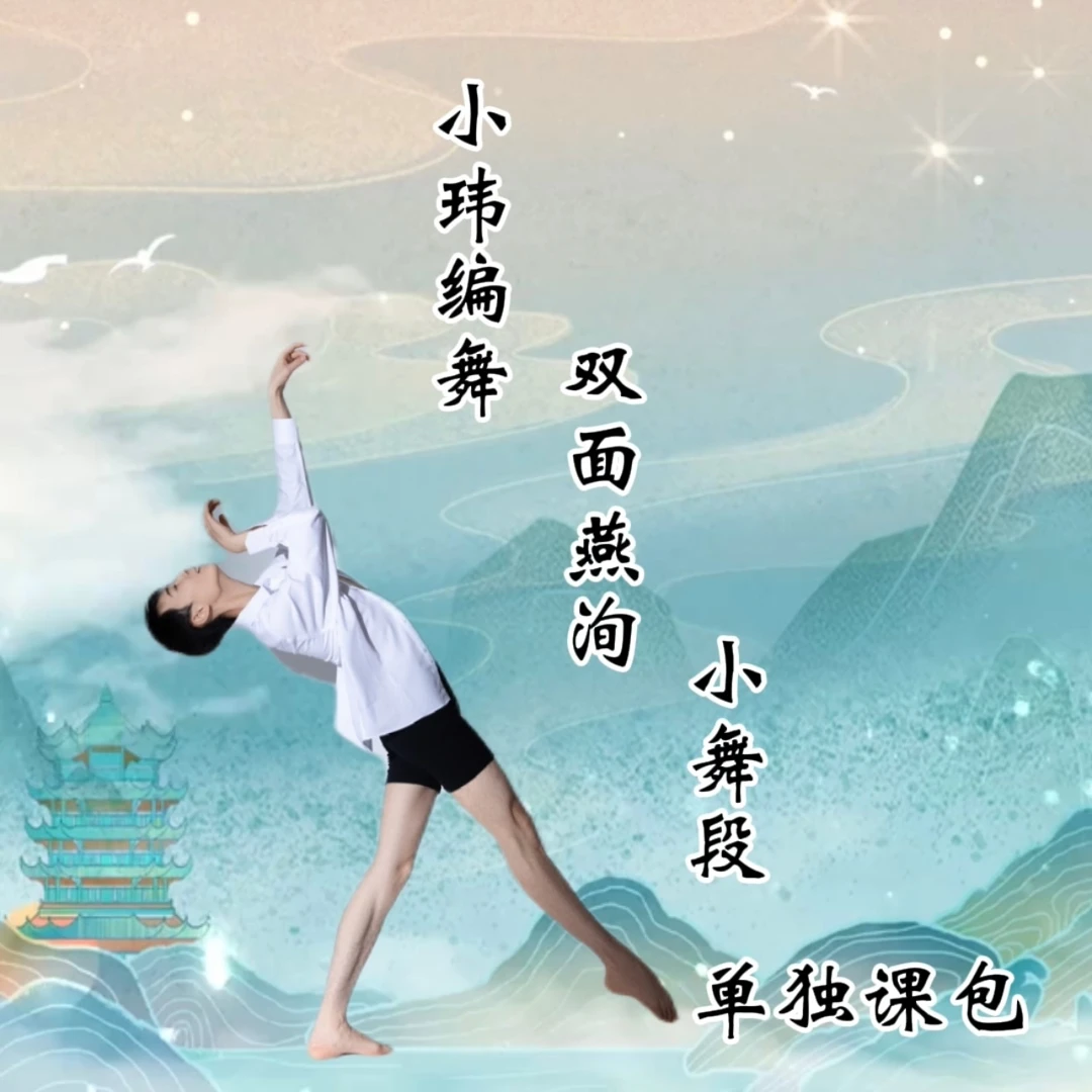 双面燕洵小舞段分解教学