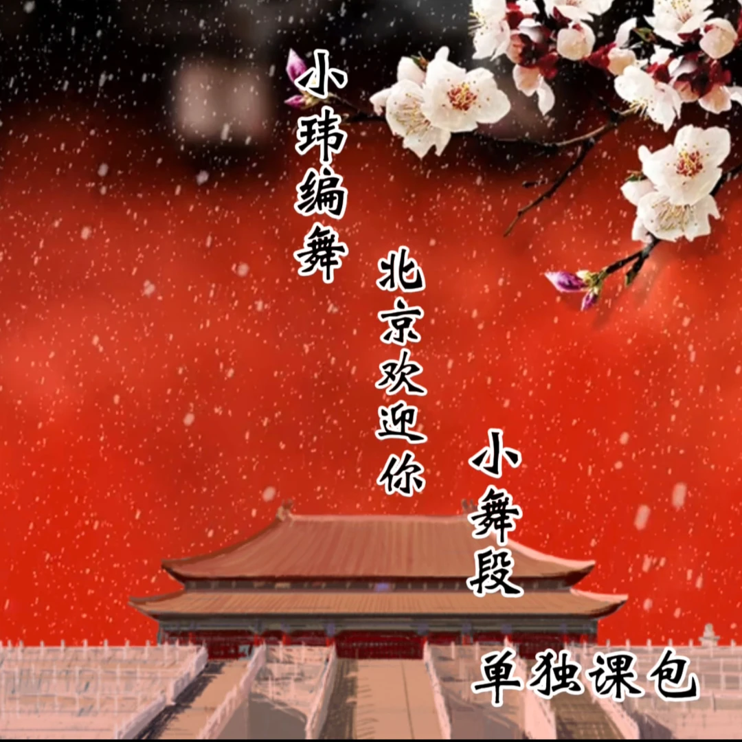 北京欢迎你小舞段分解教学课程