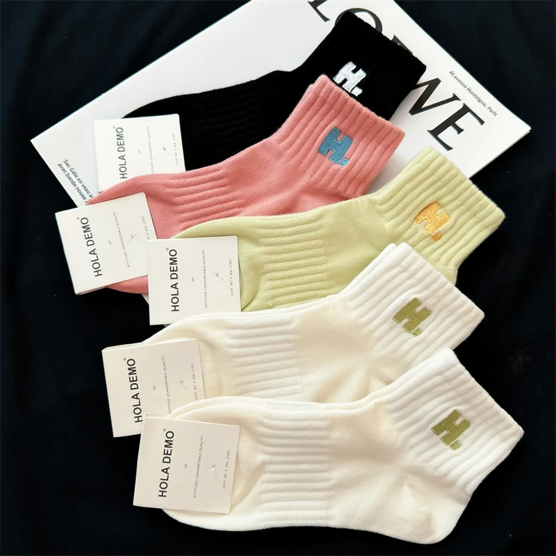 袜子女短袜棉质薄款透气浅口船袜防滑不掉跟女士白色无骨低帮棉袜