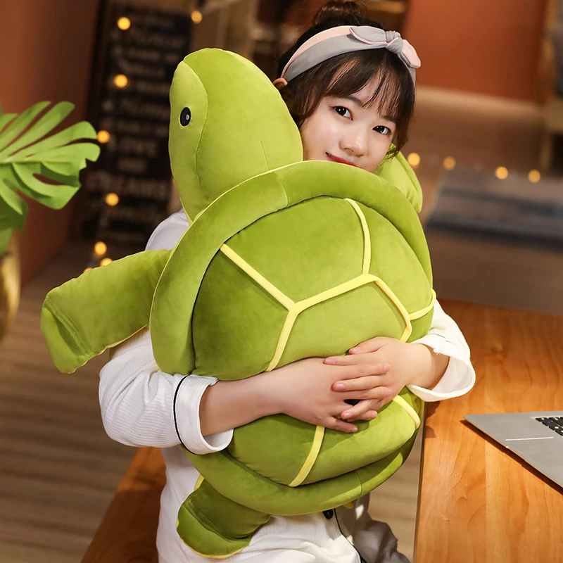 超软羽绒棉弹力绒海龟公仔毛绒玩具小乌龟玩偶布娃娃抱枕生日礼物