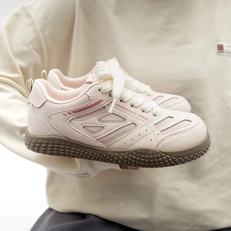 百搭低帮时尚网面板鞋2024新款夏季ins风小白鞋女圆头休闲学生鞋