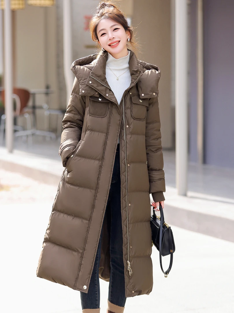 巨划算星帕时尚百搭御姐风长款羽绒服YY.H20240037.PDP