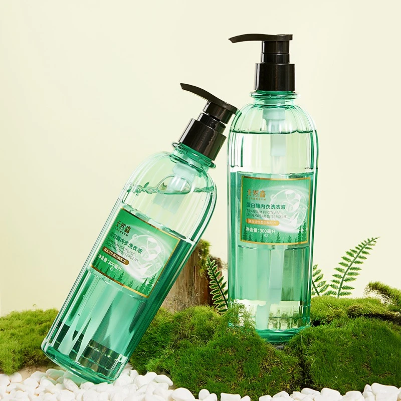 天然森蛋白酶内衣洗衣液 去污去渍灭菌香氛留香柔顺温和清香300ml