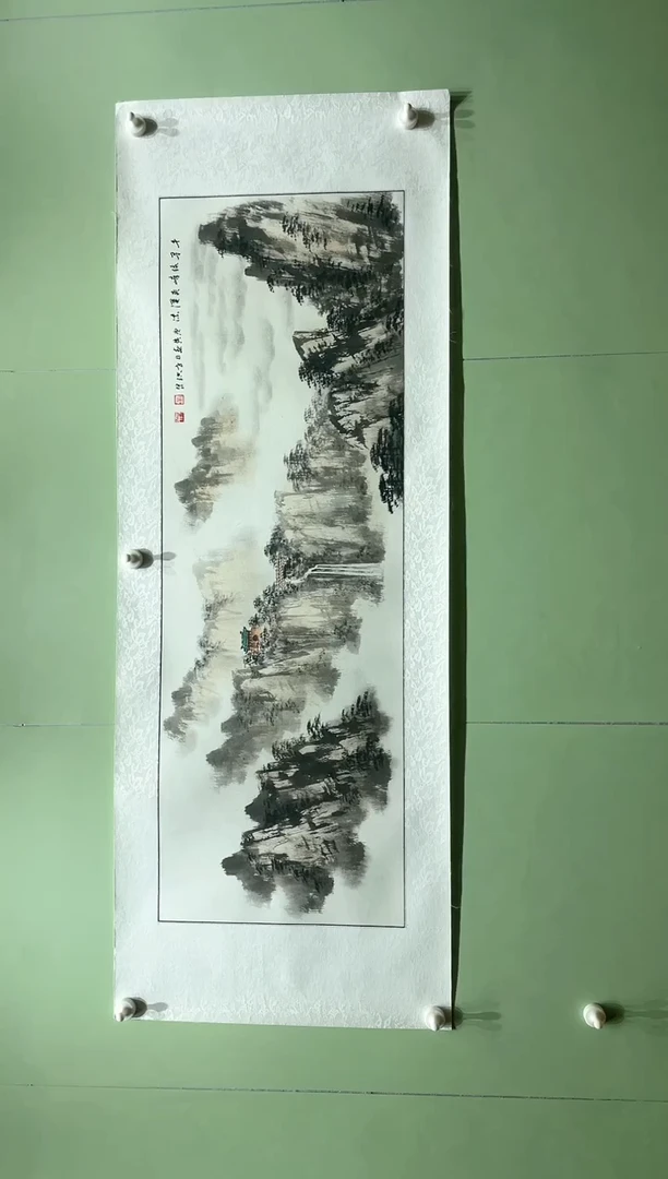 【闪购商品】绘画章世珙-山水50*135