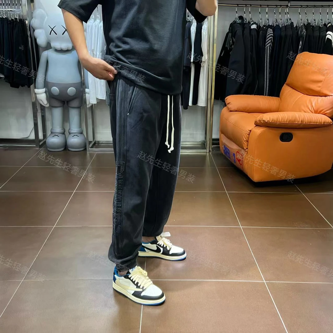 715男士重磅洗水高克重潮流宽松小脚卫裤高品质设计