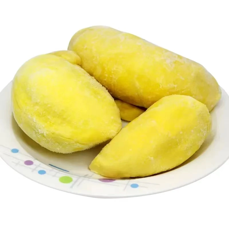 冰冻榴莲肉，有夹生有破皮，适合煲汤，介意慎拍