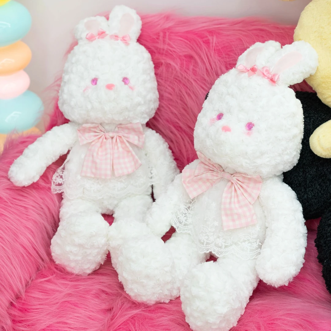 「超萌好物」洛丽塔玩偶小兔子泰迪熊毛绒玩具女同学生日礼物