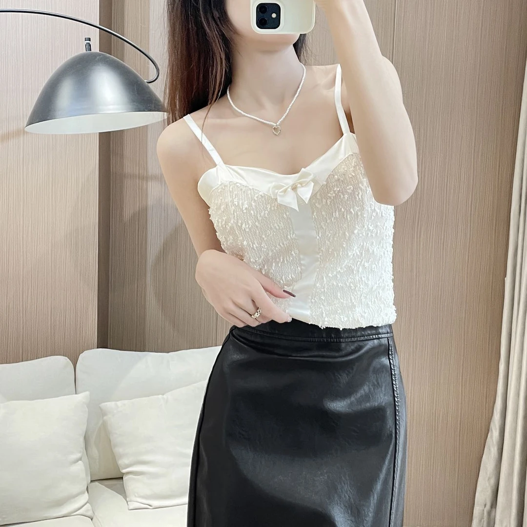 纯欲仙女少女背心吊带运动美背内衣外穿设计感显瘦气质辣妹学院风