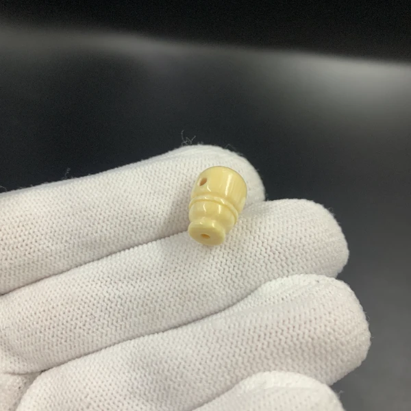 A7006天然猛犸牙精品三通 支持鉴定 假一罚四