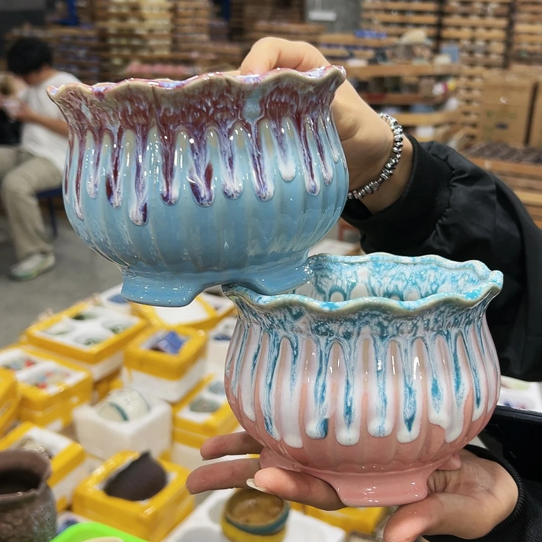 陶瓷福利款多肉花盆数量有限