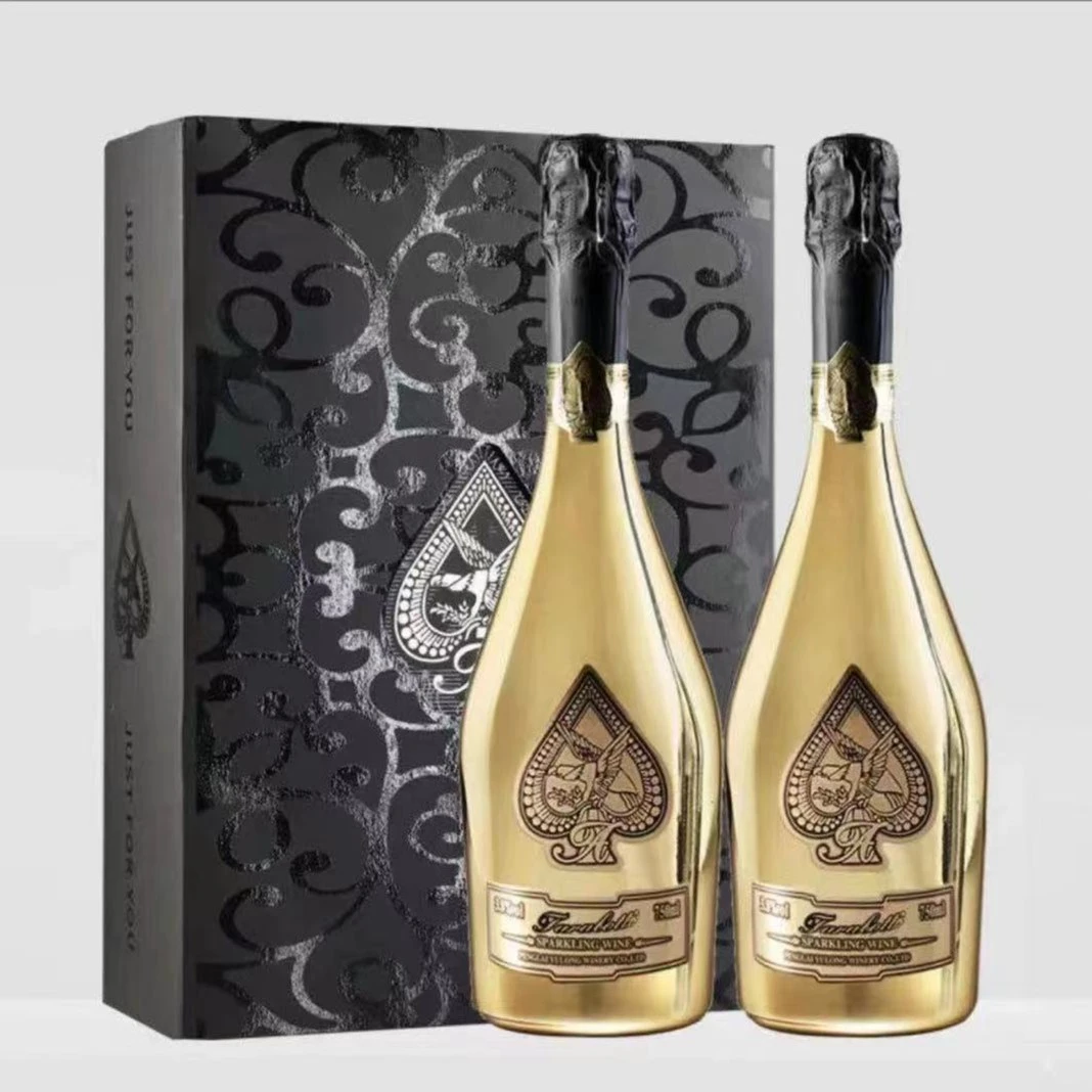 果酒陈酿甜酒起泡黑桃A礼盒装果味优质浓郁葡萄酒甜型甜葡萄酒