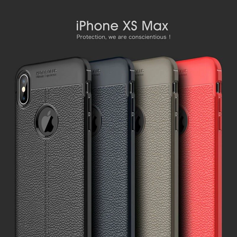 苹果xr手机壳iPhonexr保护套6.1英寸XR硅胶壳手机套商务高档皮纹