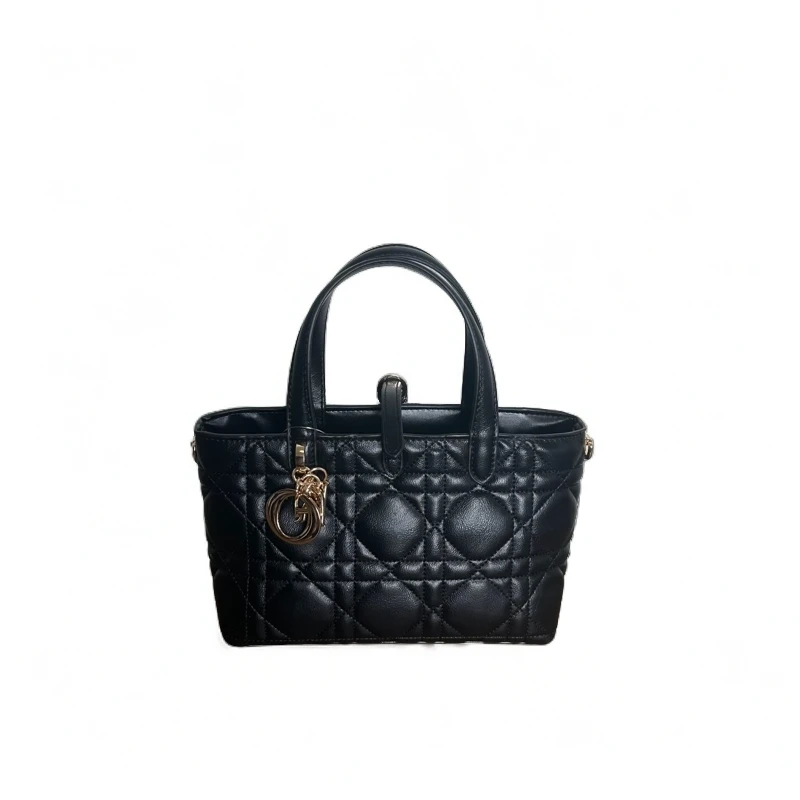 【Mr.ZHOU】轻奢至上-菱格绣线手提包高级时尚小斜挎包