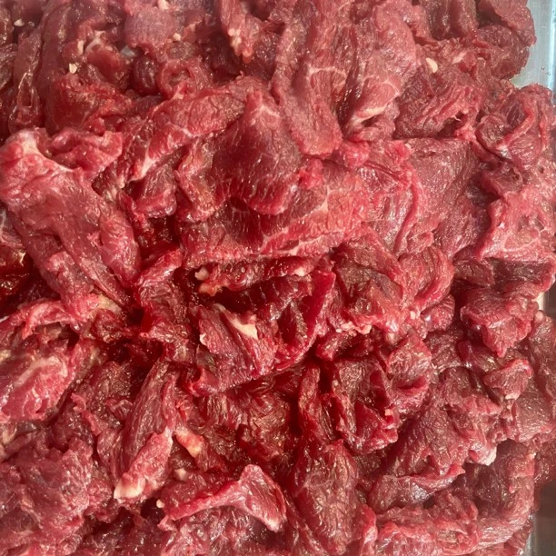 郑记京都肥:新鲜现切嫩肉 爆炒肉(包切,切好抓点油)到手3斤