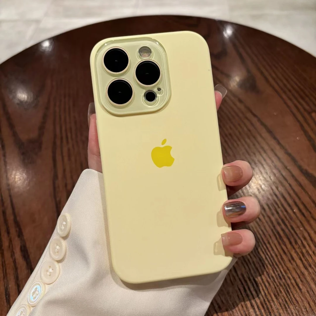 带镜头膜保护16Promax液态硅胶15苹果14手机壳13IPhone12全包防摔