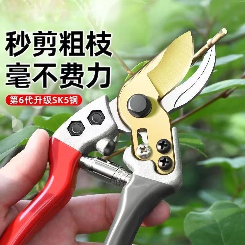 省力修枝剪强力树枝剪家用园艺剪刀果园修枝剪芽接剪绿修剪枝修花