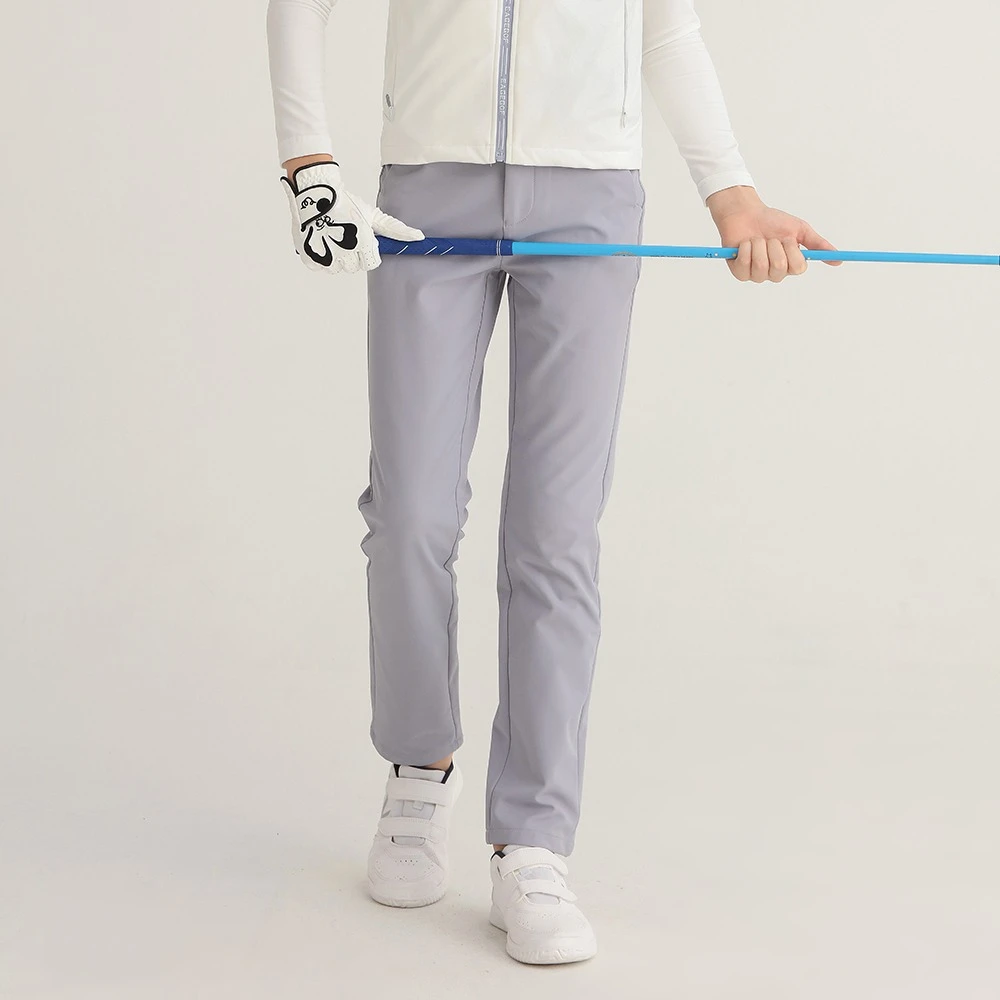 eg高尔夫男童裤子磨毛加厚秋冬球裤新款儿童衣服装青少年golf长裤
