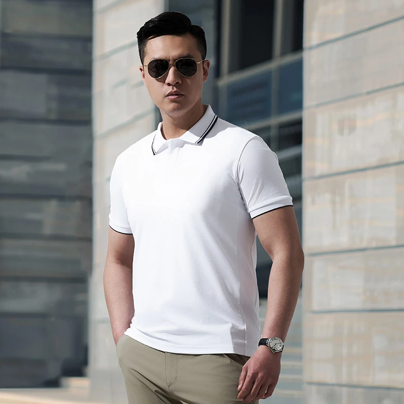 【龙牙】隐之逐风速干珠地短袖POLO短袖舒适休闲百搭男简约时尚弹力