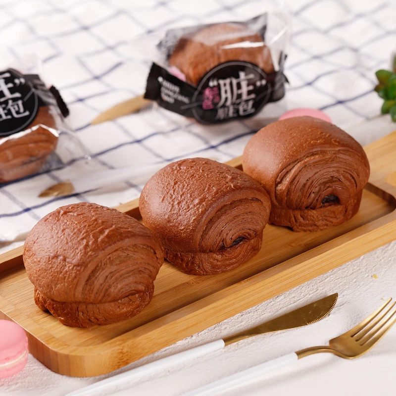 马家麦坊秀色脏脏包进口可可香醇巧克力软面包（660g/箱12包）