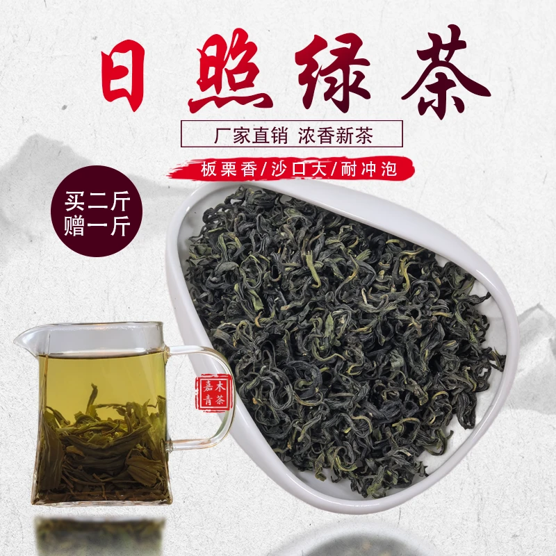 【2024晚秋茶】日照绿茶板栗香沙口耐冲泡栗香浓郁手工口粮茶浓香型